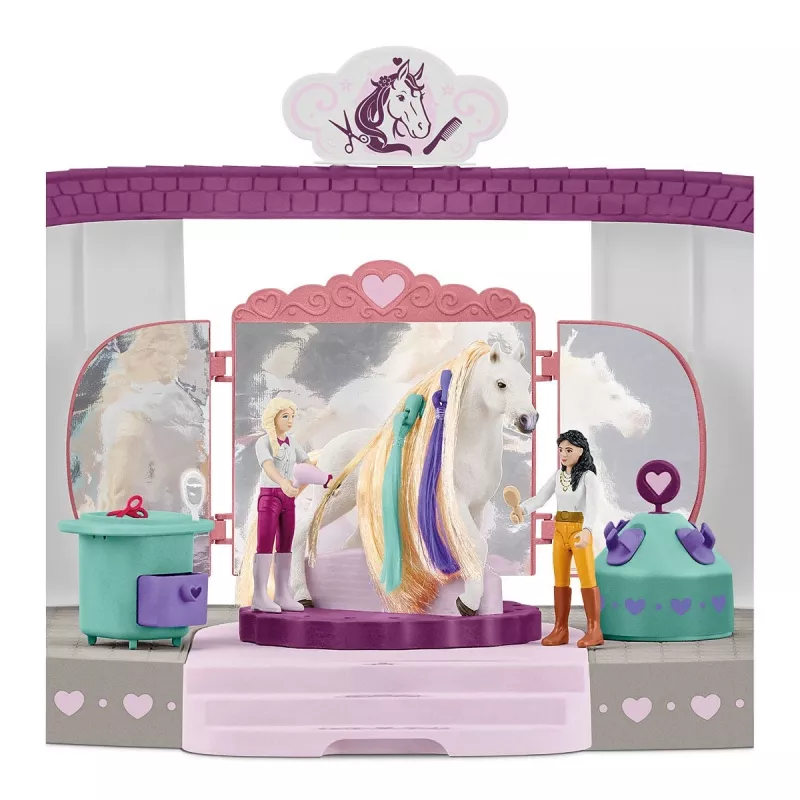 schleich HORSE CLUB Sofia’s Beauties Horse Beauty Salon, Salon & spa, Brushable hair, Horses, 3 yr(s), Multicolour, Plastic