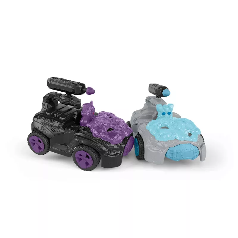 Schleich Shadow CrashMobile with Mini Creature Black Purple 42672