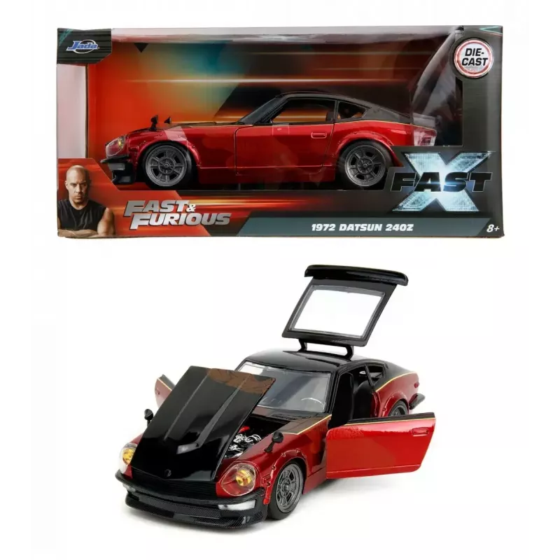 Car Jada Toys 253203090 Fast & Furious Metal Plastic Rubber Black Red