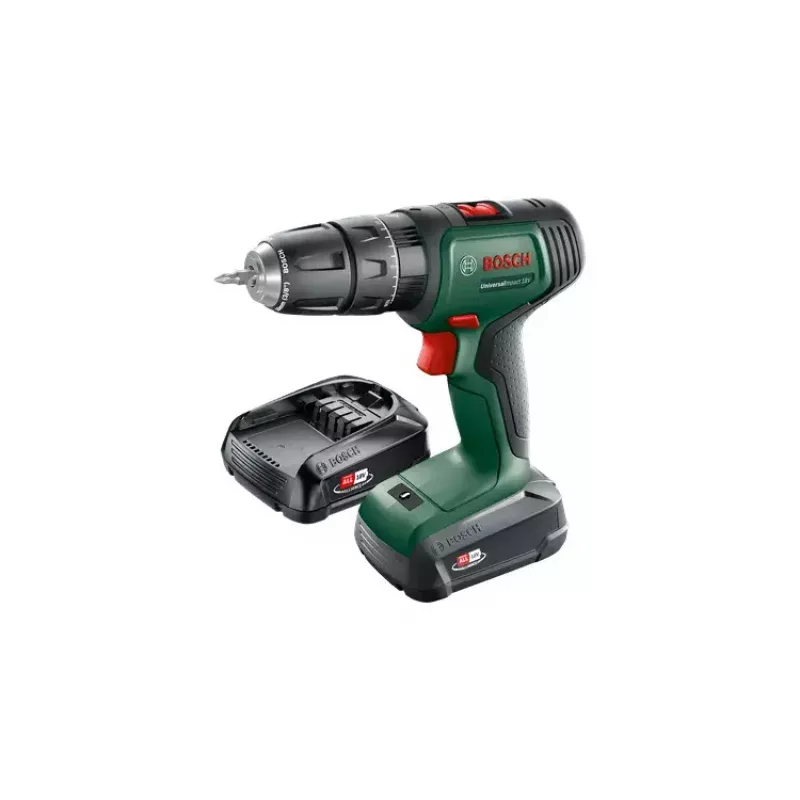 Pistol Grip Drill Bosch Universal Impact 18V 1450 RPM 1.3 kg Green