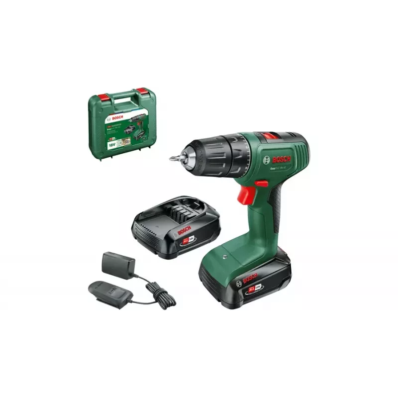 Bosch EasyDrill 18V-40 1630 RPM Keyless 1.3 kg Black, Green