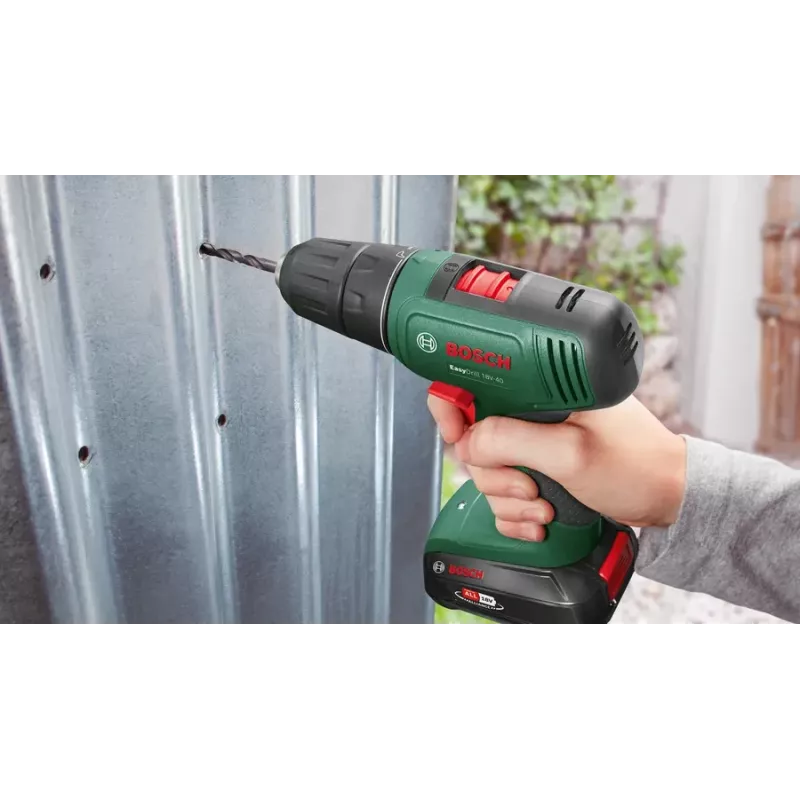 Bosch EasyDrill 18V-40 1630 RPM Keyless 1.3 kg Black, Green