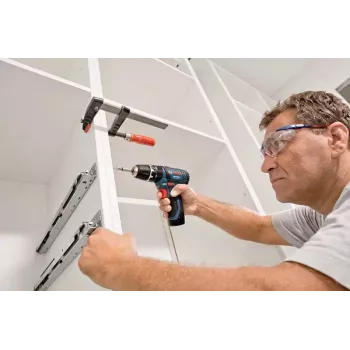 Pistol Grip Drill Bosch GSB 12V-15, 1300 RPM, 2 Ah Battery