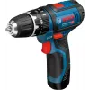 Pistol Grip Drill Bosch GSB 12V-15, 1300 RPM, 2 Ah Battery