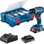Bosch GSR 18V-45 Professional 500 RPM Keyless 900 g Black, Blue