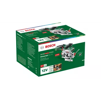 Bosch UniversalCirc 12 8.5 cm Black, Green 1400 RPM