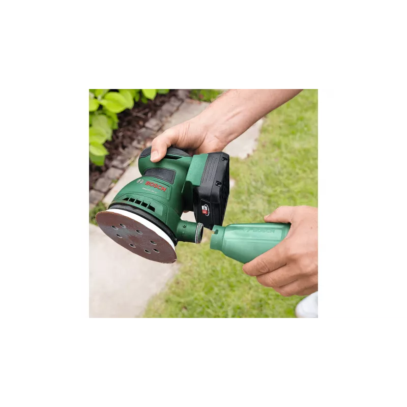 Bosch EasyOrbit 18V-10 (Baretool), Orbital sander, Black, Green, Plastic, Germany, 23000 OPM, 1 mm
