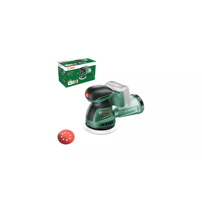 Bosch EasyOrbit 18V-10 (Baretool), Orbital sander, Black, Green, Plastic, Germany, 23000 OPM, 1 mm