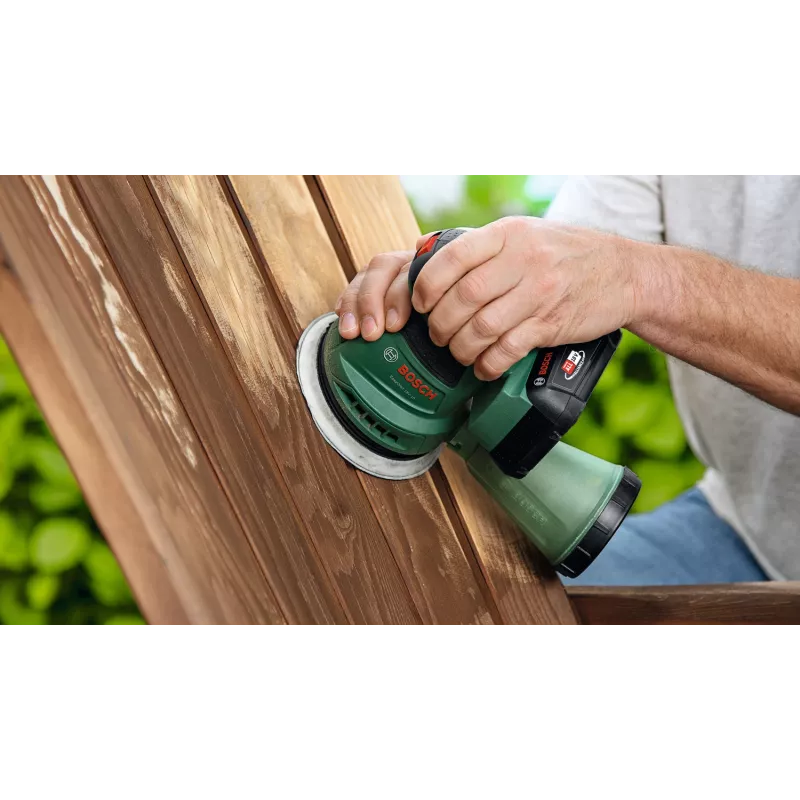 Bosch EasyOrbit 18V-10 (Baretool), Orbital sander, Black, Green, Plastic, Germany, 23000 OPM, 1 mm