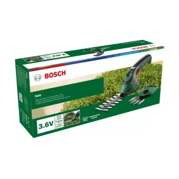 Bosch Isio cordless grass shear 8 cm 3.6 V Lithium-Ion (Li-Ion) Black, Green