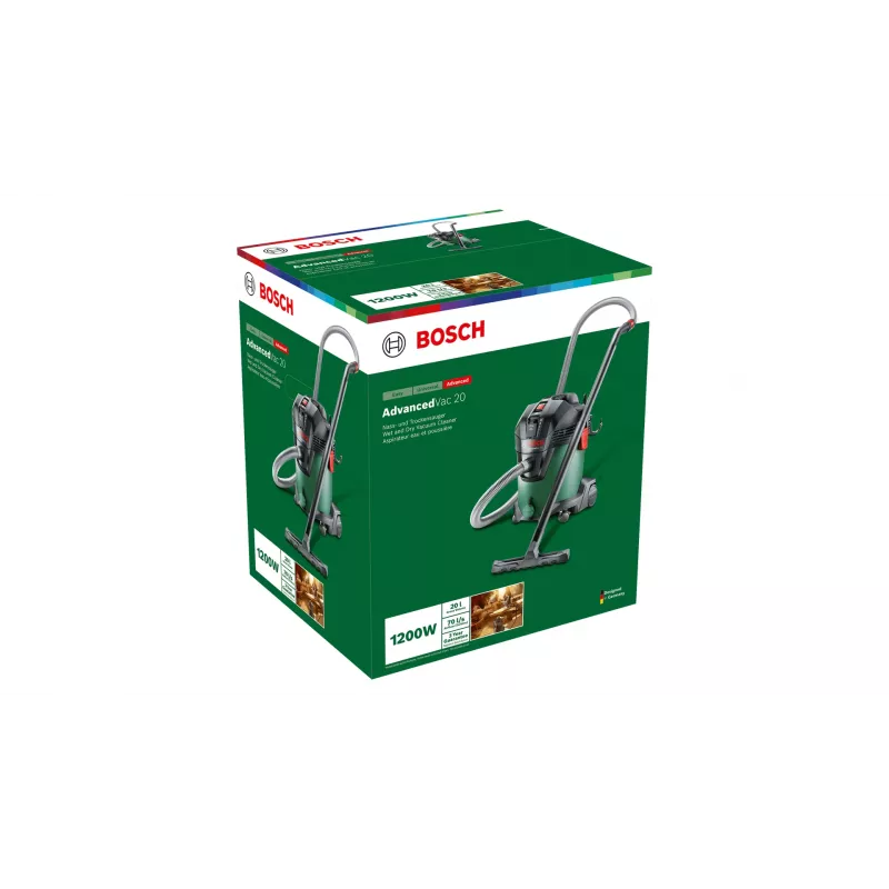 Bosch AdvancedVac 20 300 AW 20 L Black, Green