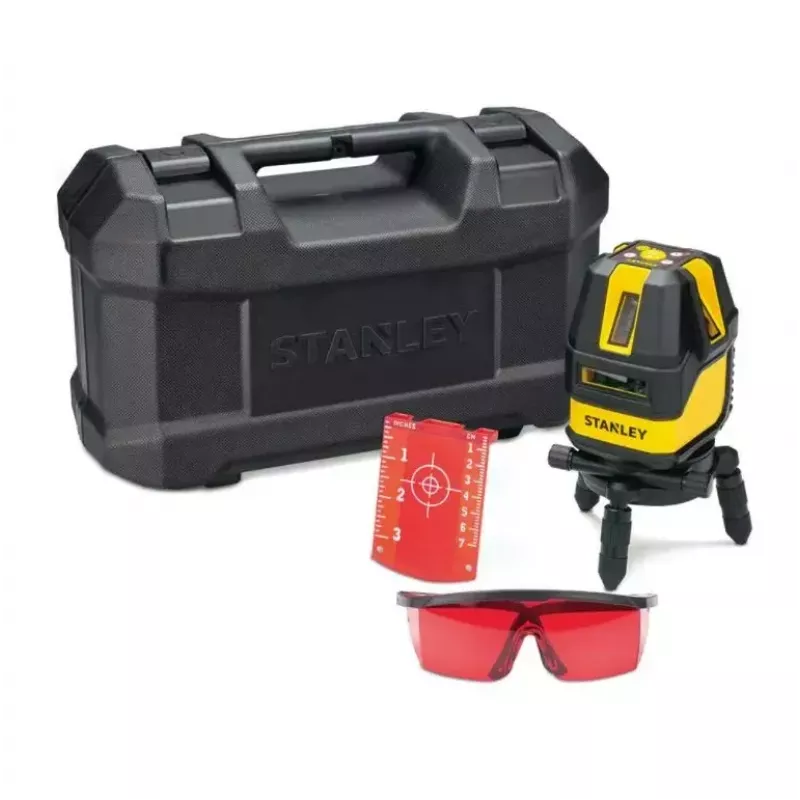 Laser level STANLEY Multi-Line STHT77514-1 — red laser, 4 vertical & 1 horizontal lines