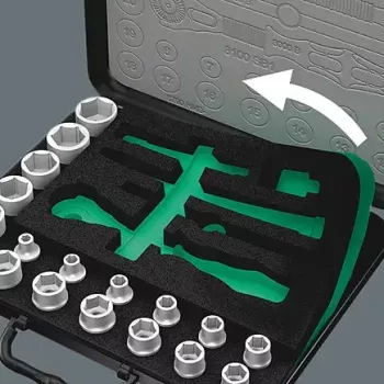 Socket set Wera 05003535001