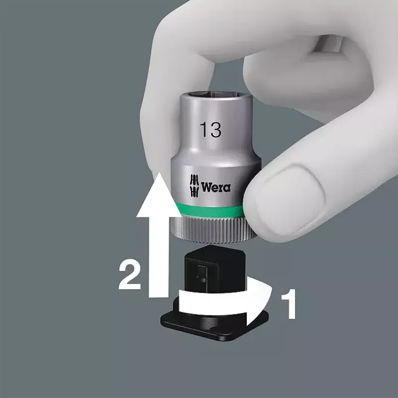 Socket wrench set Wera 8006 SC 1