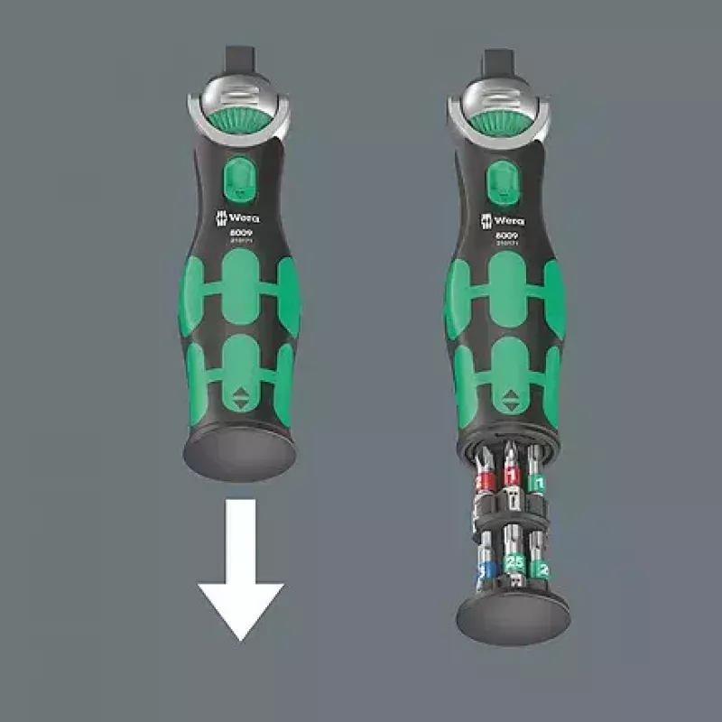 Ratchet Wrench Wera 05004281001 18 pc Black Green