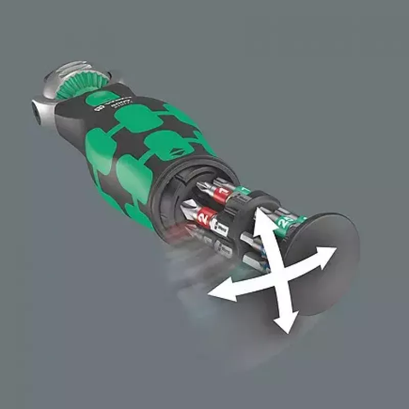 Ratchet Wrench Wera 05004281001 18 pc Black Green