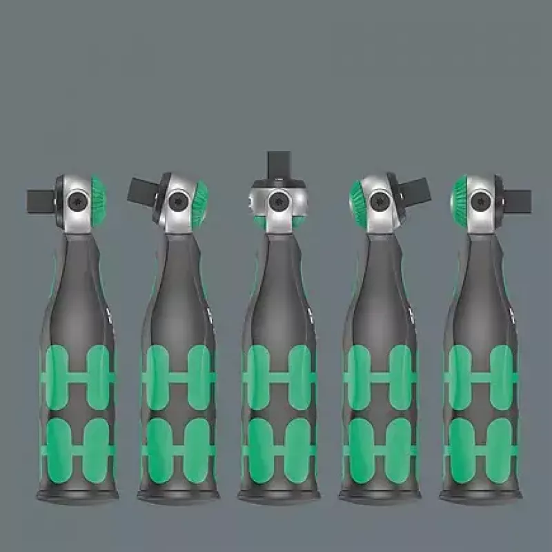 Ratchet Wrench Wera 05004281001 18 pc Black Green