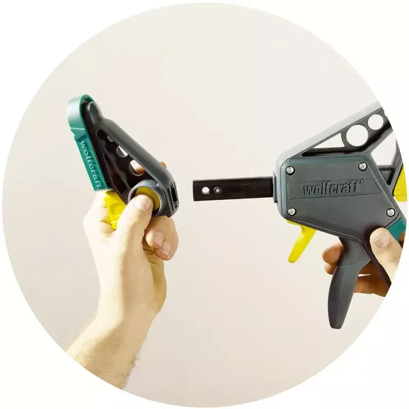 Bar clamp wolfcraft GmbH EHZ PRO One-hand clamps