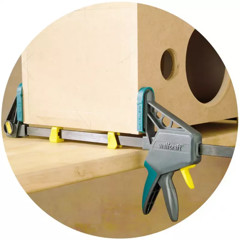 Bar clamp wolfcraft GmbH EHZ PRO One-hand clamps