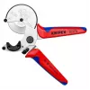 Pipe scissors Knipex 90 25 25 Aluminium Black Blue Red 210 mm
