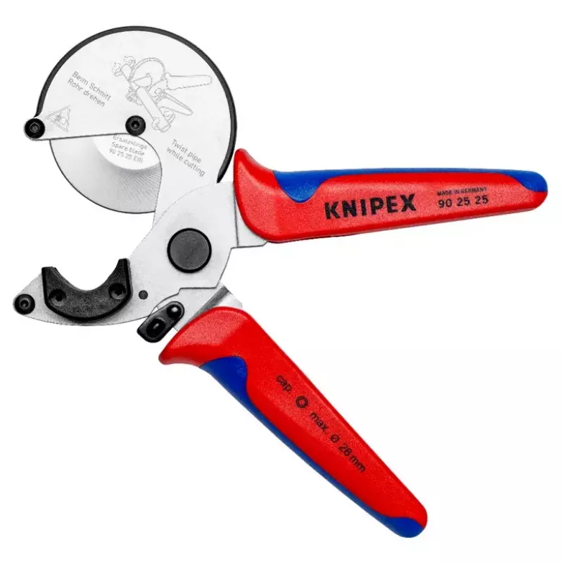 Pipe scissors Knipex 90 25 25 Aluminium Black Blue Red 210 mm