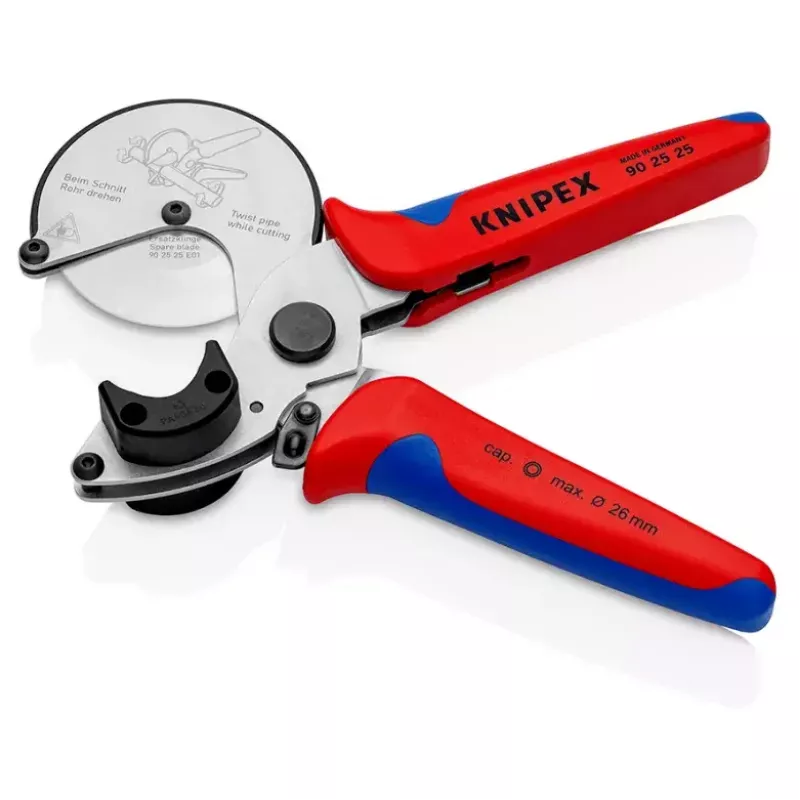 Pipe scissors Knipex 90 25 25 Aluminium Black Blue Red 210 mm