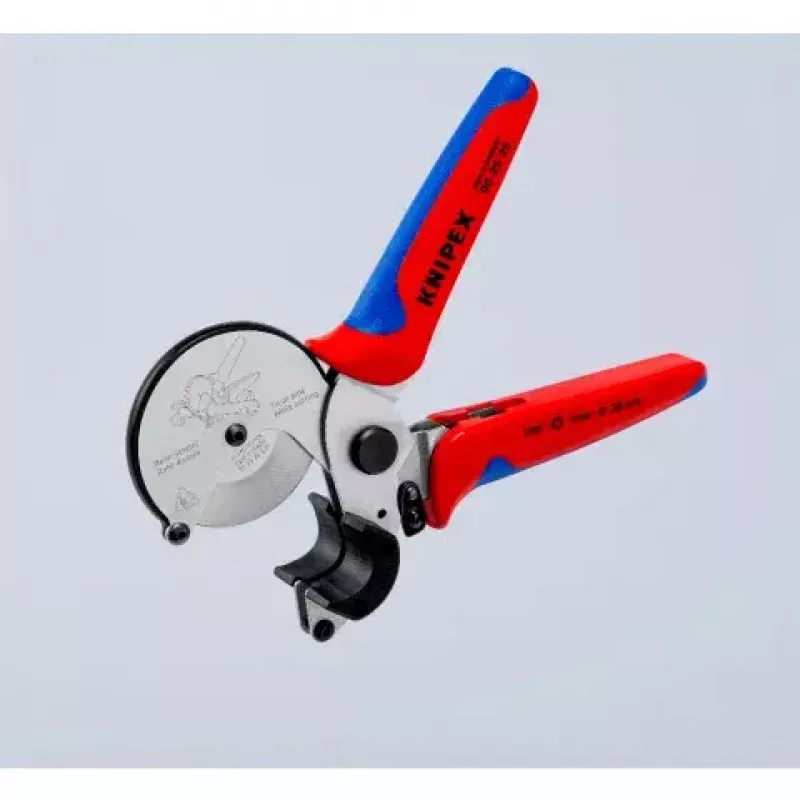 Pipe scissors Knipex 90 25 25 Aluminium Black Blue Red 210 mm