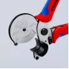 Pipe scissors Knipex 90 25 25 Aluminium Black Blue Red 210 mm