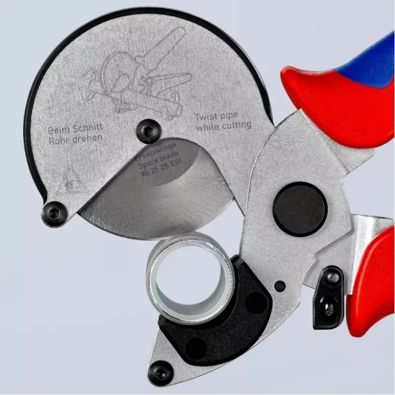 Pipe scissors Knipex 90 25 25 Aluminium Black Blue Red 210 mm