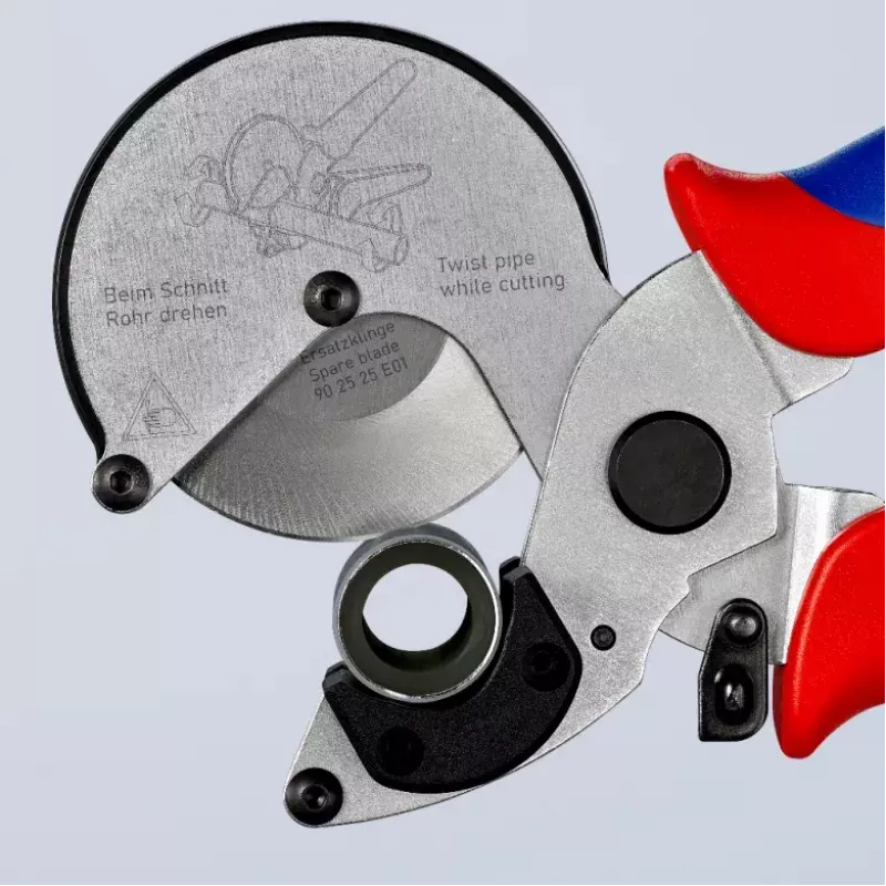 Pipe scissors Knipex 90 25 25 Aluminium Black Blue Red 210 mm