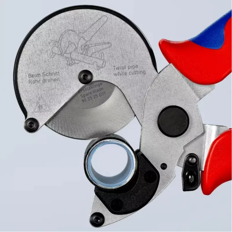 Pipe scissors Knipex 90 25 25 Aluminium Black Blue Red 210 mm