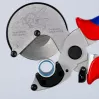 Pipe scissors Knipex 90 25 25 Aluminium Black Blue Red 210 mm