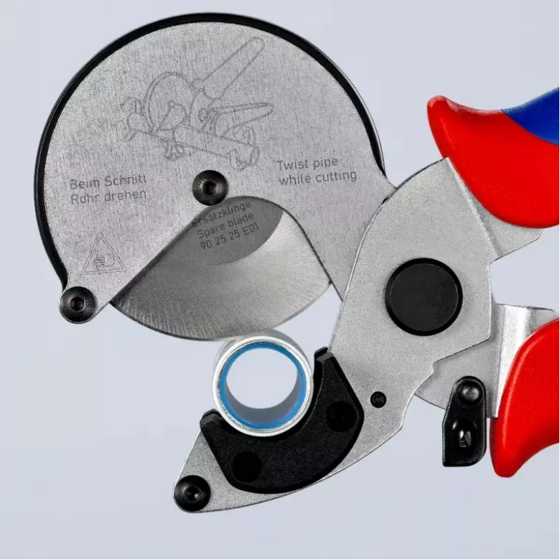 Pipe scissors Knipex 90 25 25 Aluminium Black Blue Red 210 mm