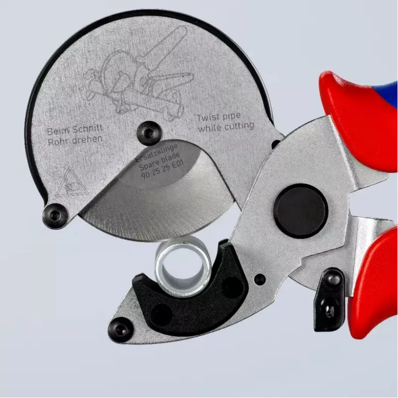 Pipe scissors Knipex 90 25 25 Aluminium Black Blue Red 210 mm