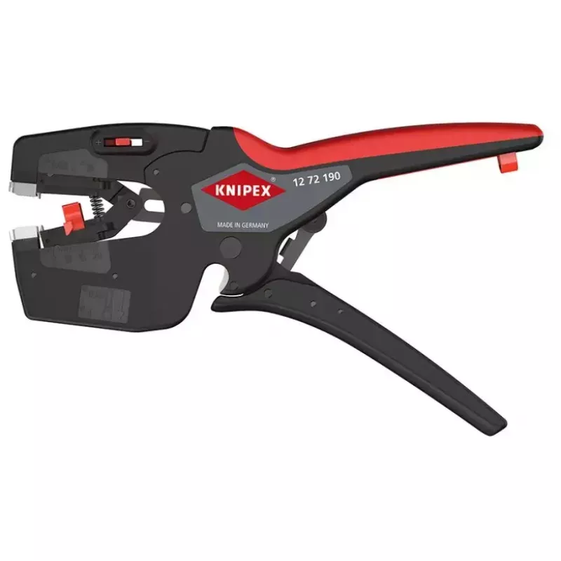 Knipex 12 72 190 plier Steel Plastic Handle Black Red 190mm