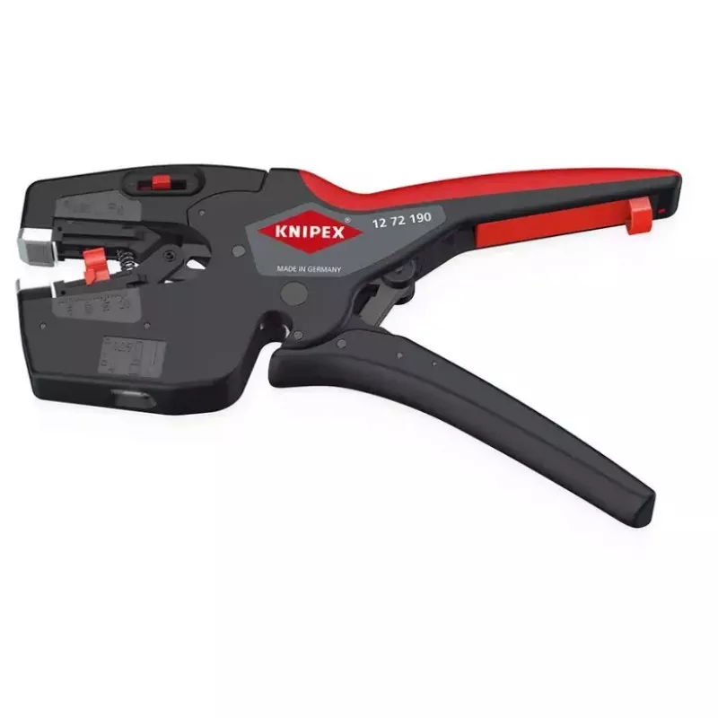 Knipex 12 72 190 plier Steel Plastic Handle Black Red 190mm