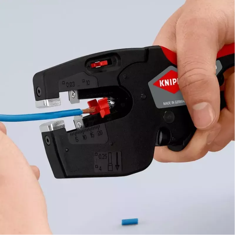 Knipex 12 72 190 plier Steel Plastic Handle Black Red 190mm