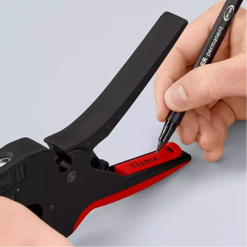 Knipex 12 72 190 plier Steel Plastic Handle Black Red 190mm