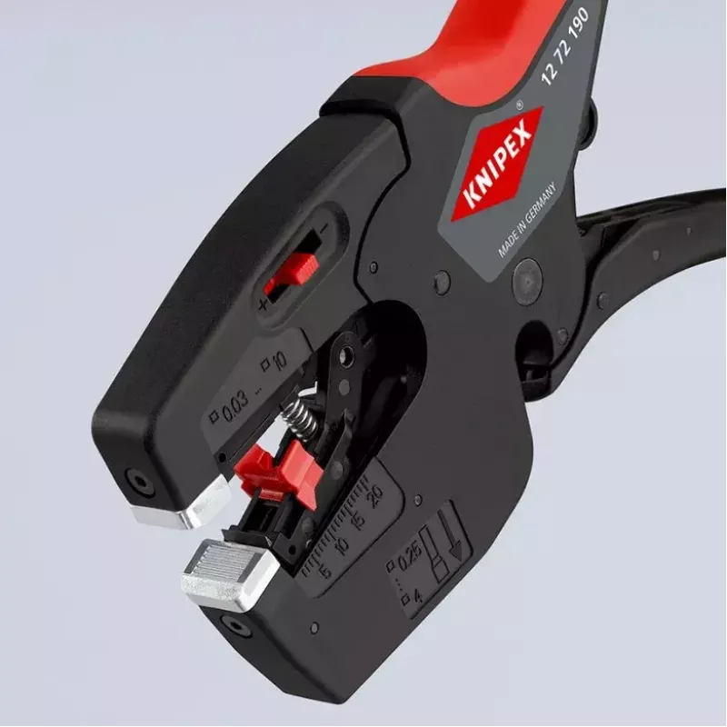 Knipex 12 72 190 plier Steel Plastic Handle Black Red 190mm