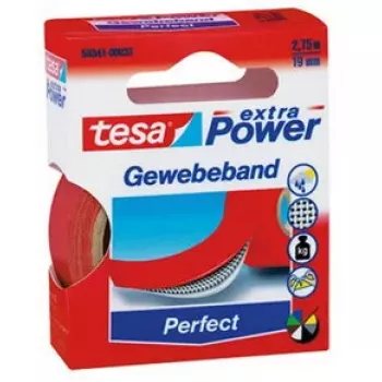 Stationery tape TESA 56341-00031 Red 2.75 m 19 mm
