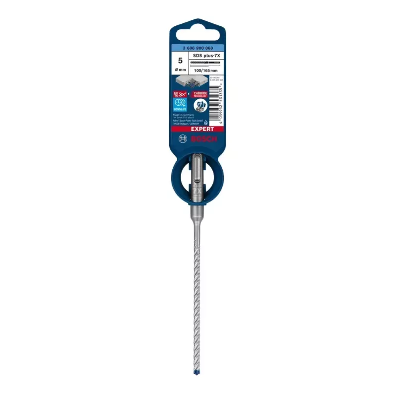 Drill Bit Bosch SDS plus-7X 5mm 165mm