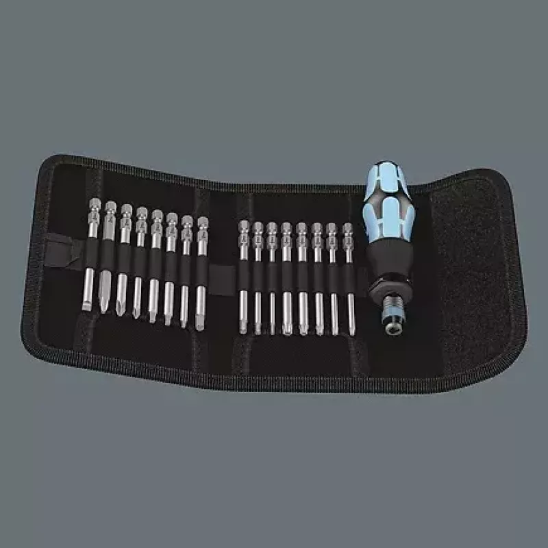 Screwdriver Bit Set Wera Kompakt 60 16 pcs