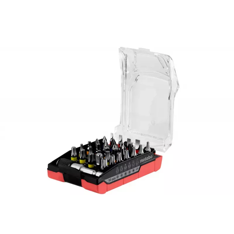 Screwdriver Bit Set Metabo 626696000 32 pcs