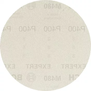 Abrasive sanding nets Bosch EXPERT M480 125 mm K400, pack of 5