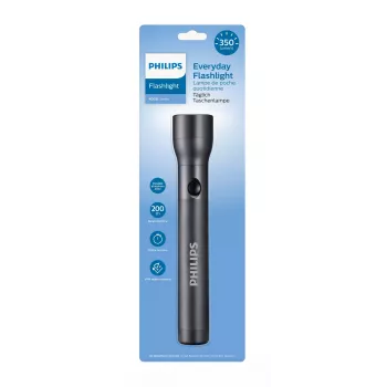Philips SFL4003T/10 flashlight Black Push flashlight LED
