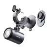 Bike mount Baseus PrimeTrip 2-in-1 phone holder with flashlight, black