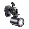 Bike mount Baseus PrimeTrip 2-in-1 phone holder with flashlight, black