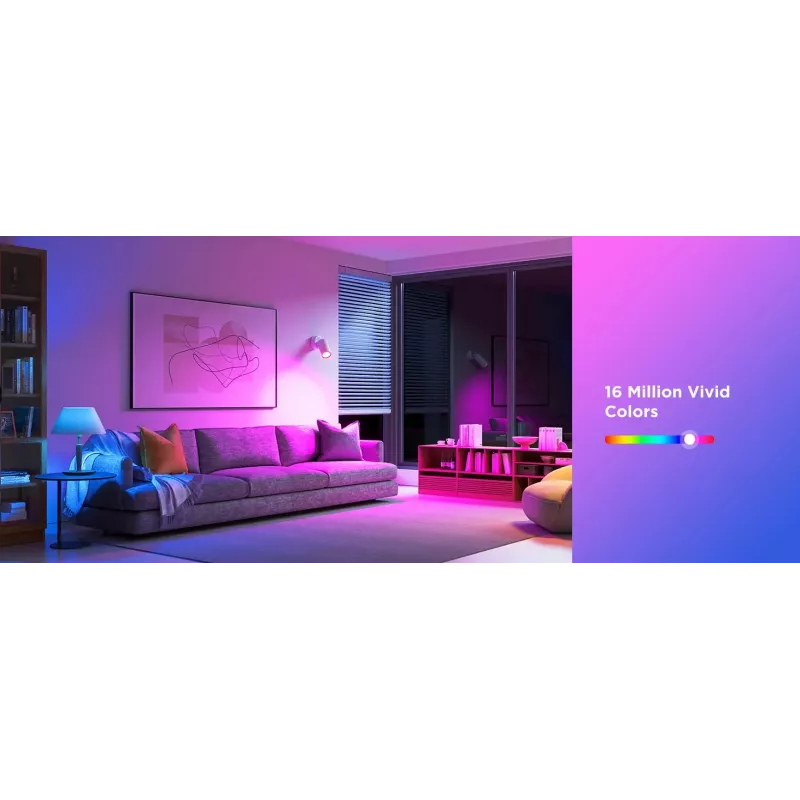 Smart bulb Govee H600D Wi-Fi Bluetooth 4.8W White 2 pcs