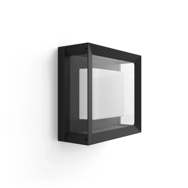 Smart wall light Philips Hue White and colour ambience Econic Outdoor Wall Light