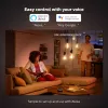 Smart bulb Philips 1-pack G93 E27 Filament